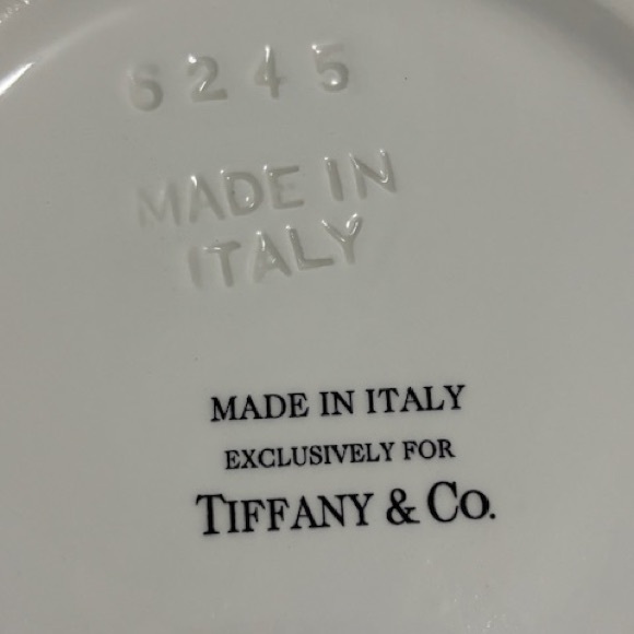 Tiffany & Co. White Wicker Pitcher - Picture 6 of 6